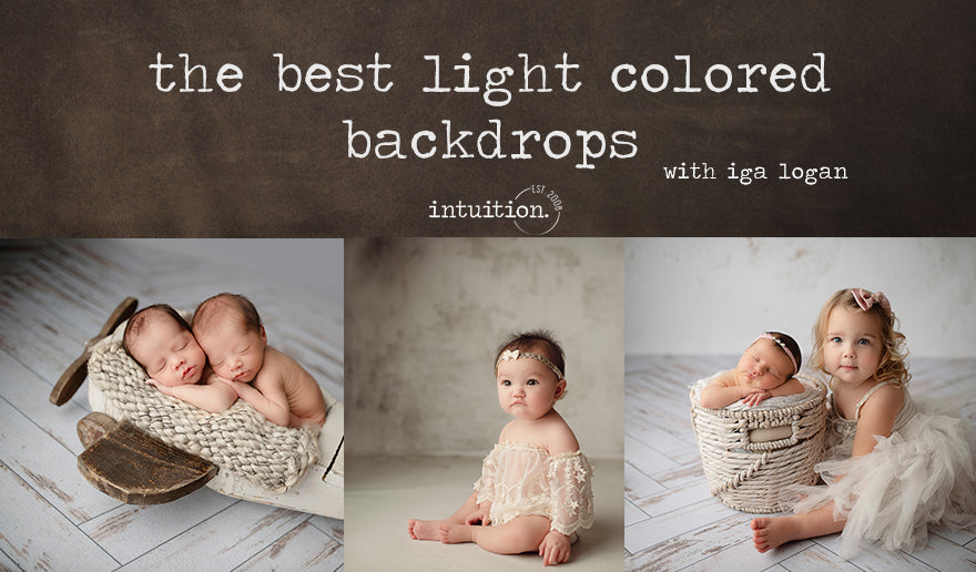 The Best Light-Colored Backdrops with Iga logan