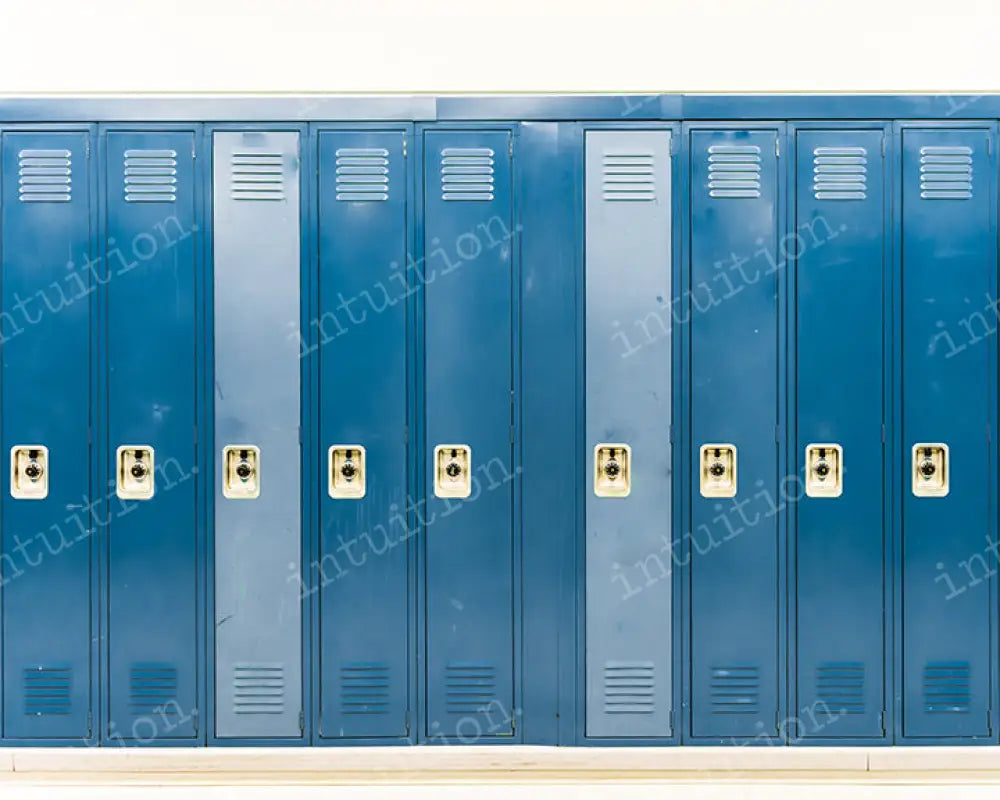 Back To School Blues Backdrop