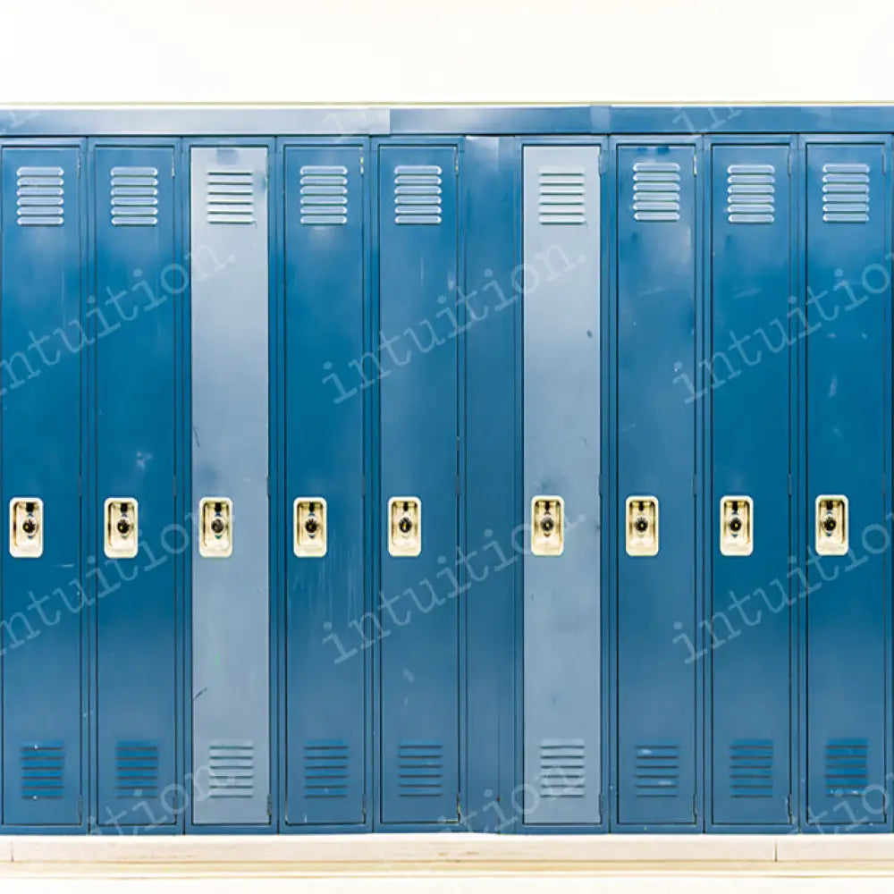 Back To School Blues Horizontal / Poly 60X44 Backdrop