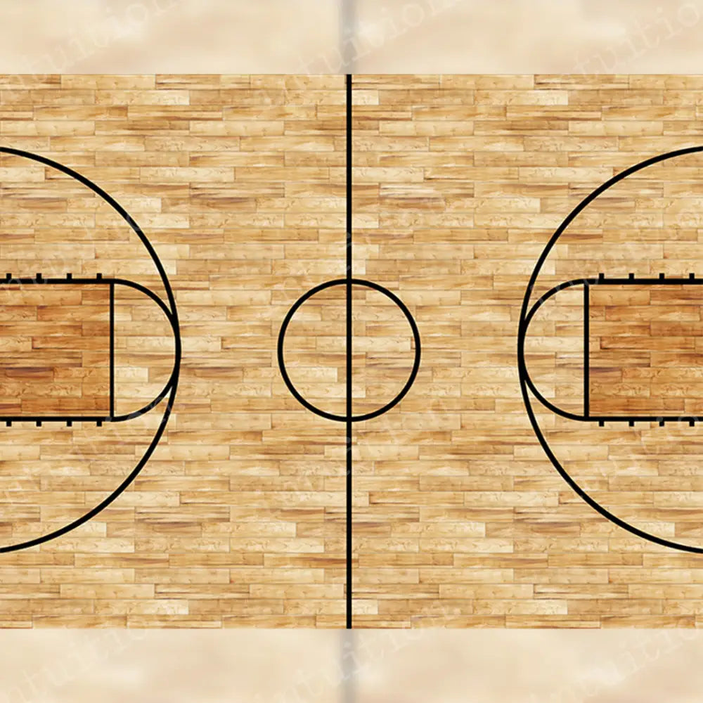 Caralee Case Sports- Hoops Horizontal / Poly 60X44 Backdrop