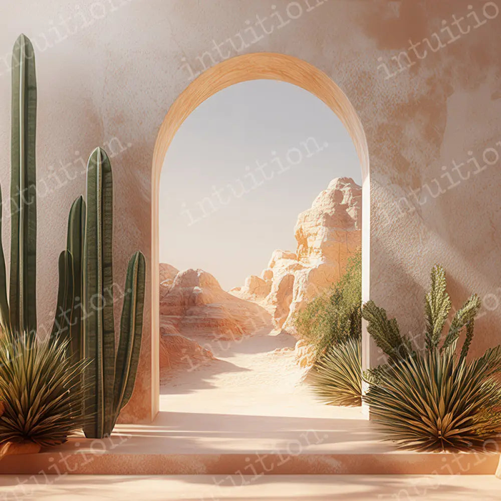 Desert Oasis Horizontal / Poly / 5x4 Backdrop