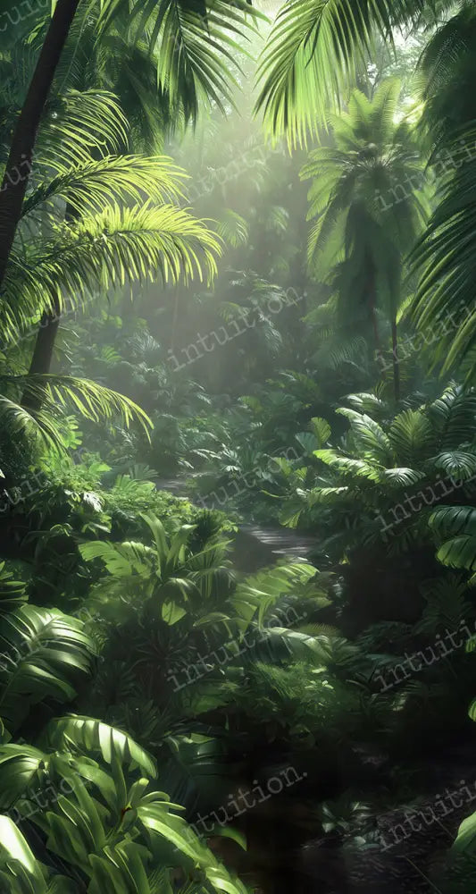 Enchanted Jungle Backdrop