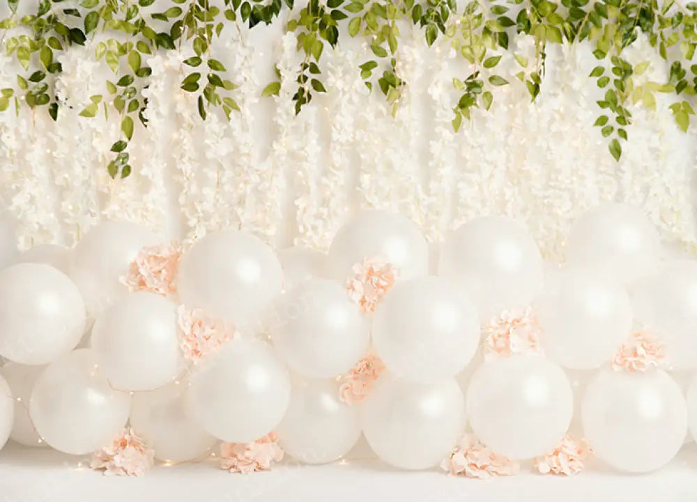Flower Veil Party Backdrop