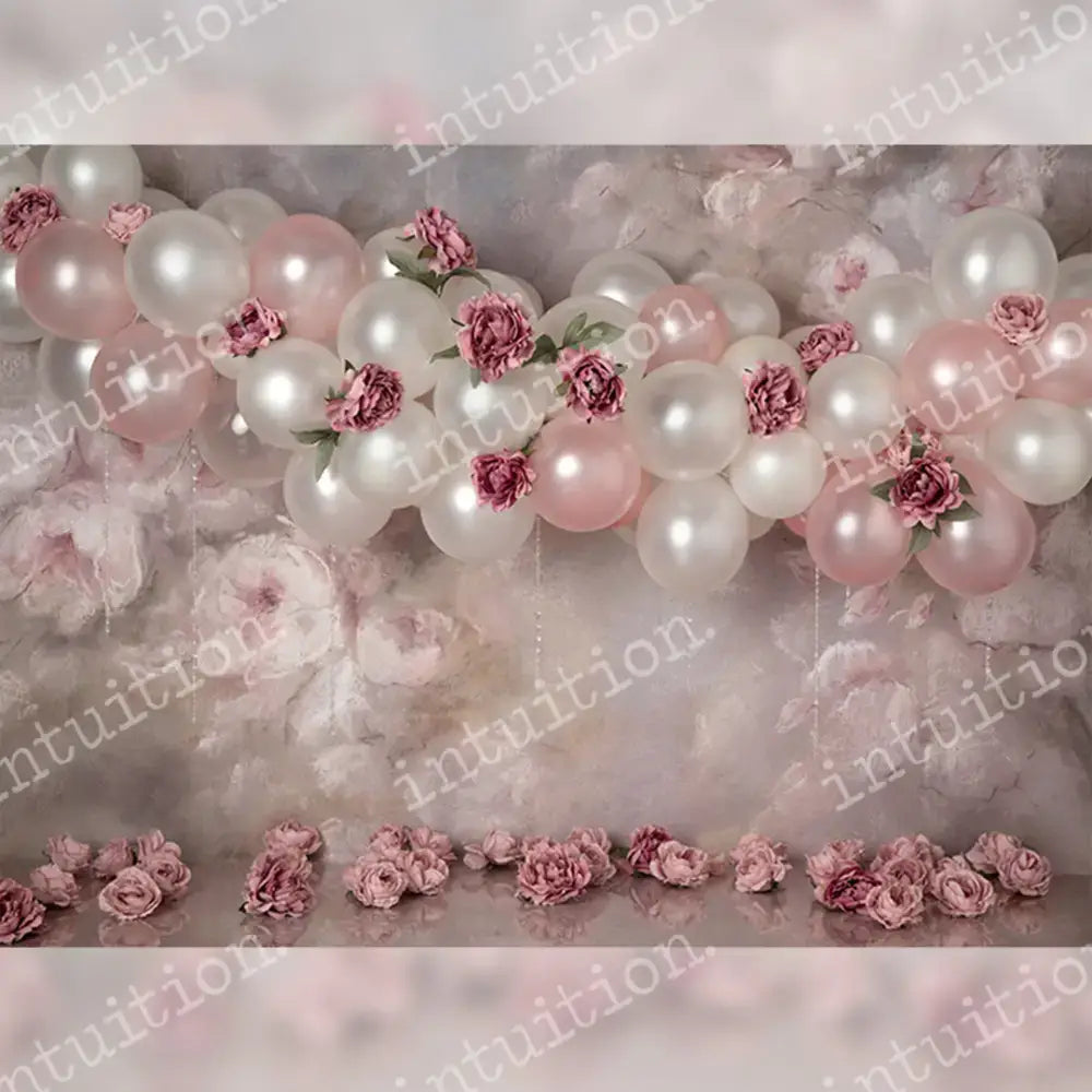 Children's Photography backdrops - Rosie Posie