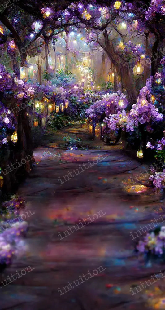 Wisteria Woods Backdrop