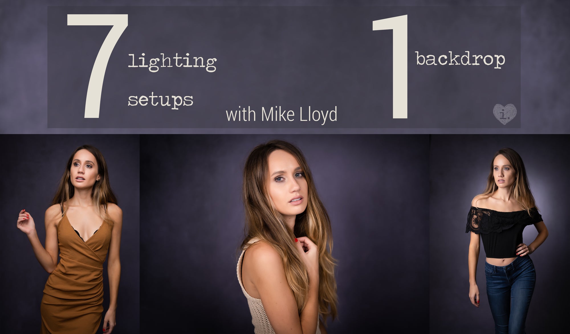 7 Lighting Set-Ups | 1 Backdrop with Mike Lloyd