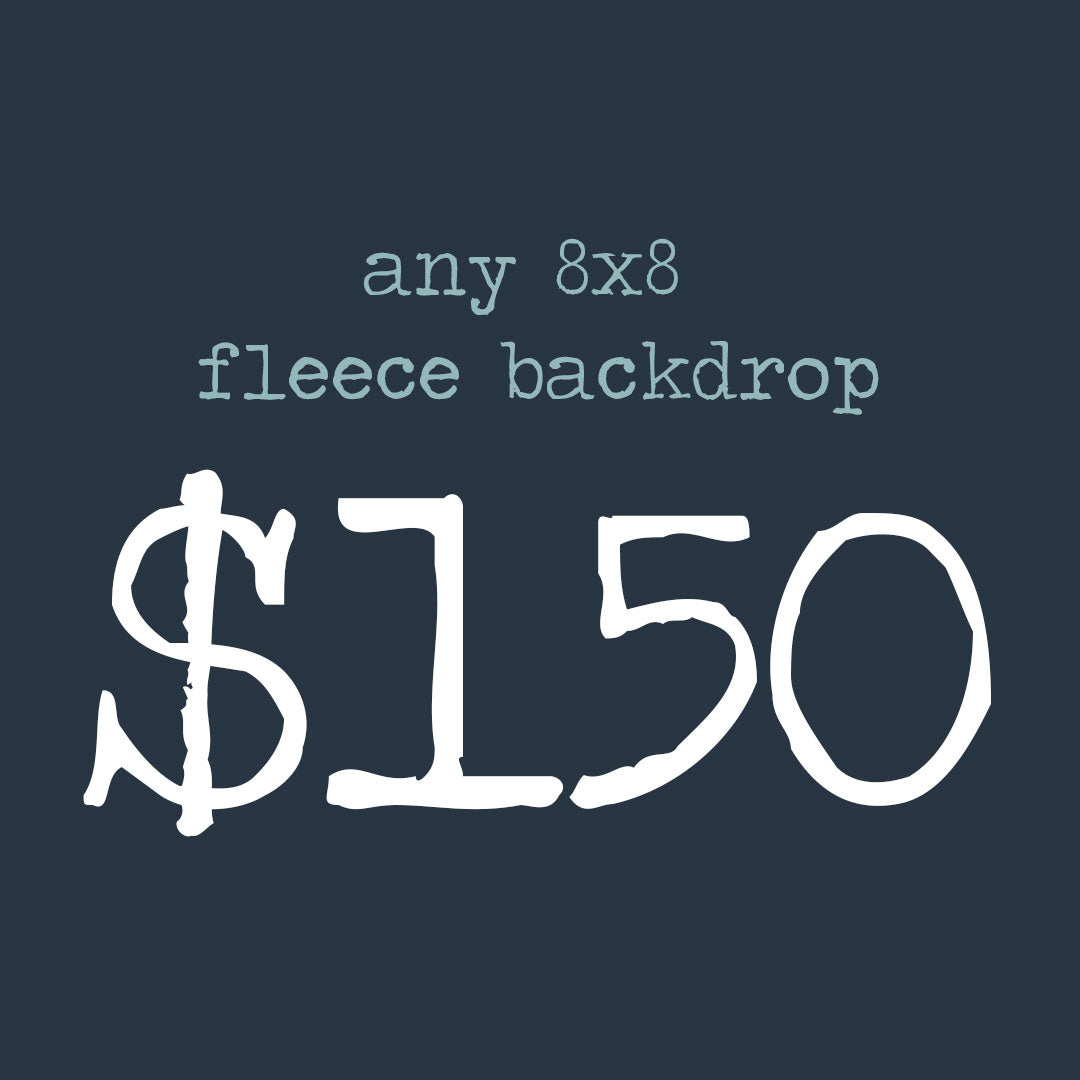 8x8 Fleece Backdrop Sale