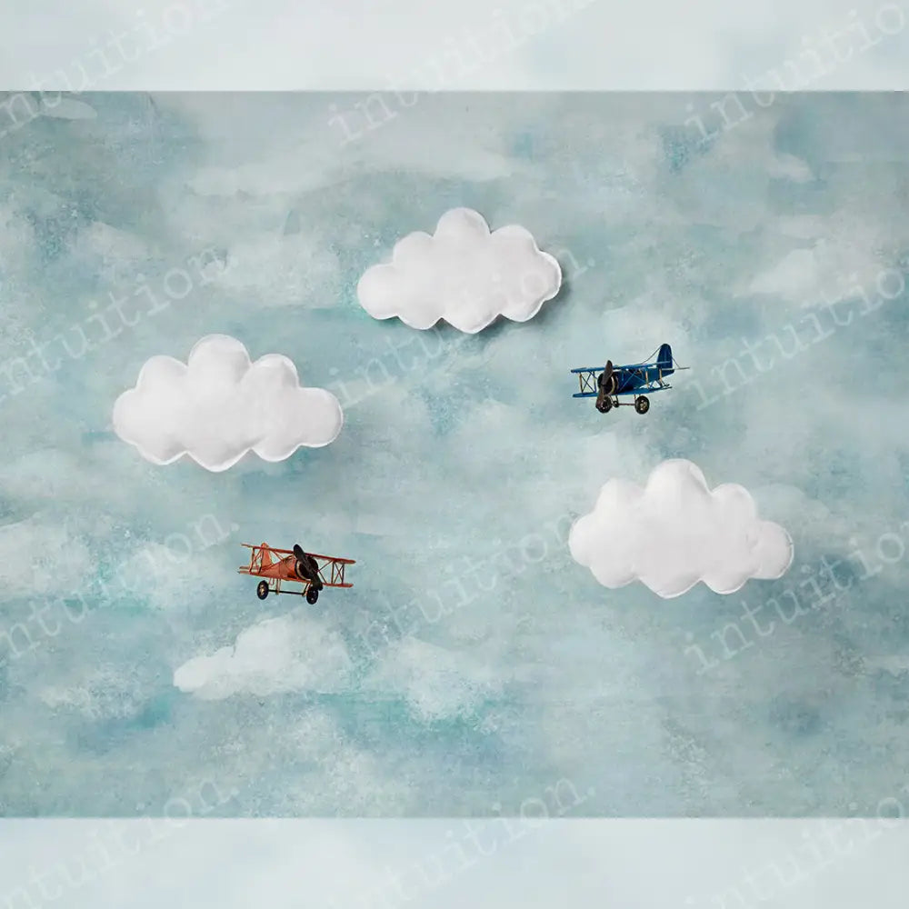 Aim High Horizontal / Poly 60X44 Backdrop