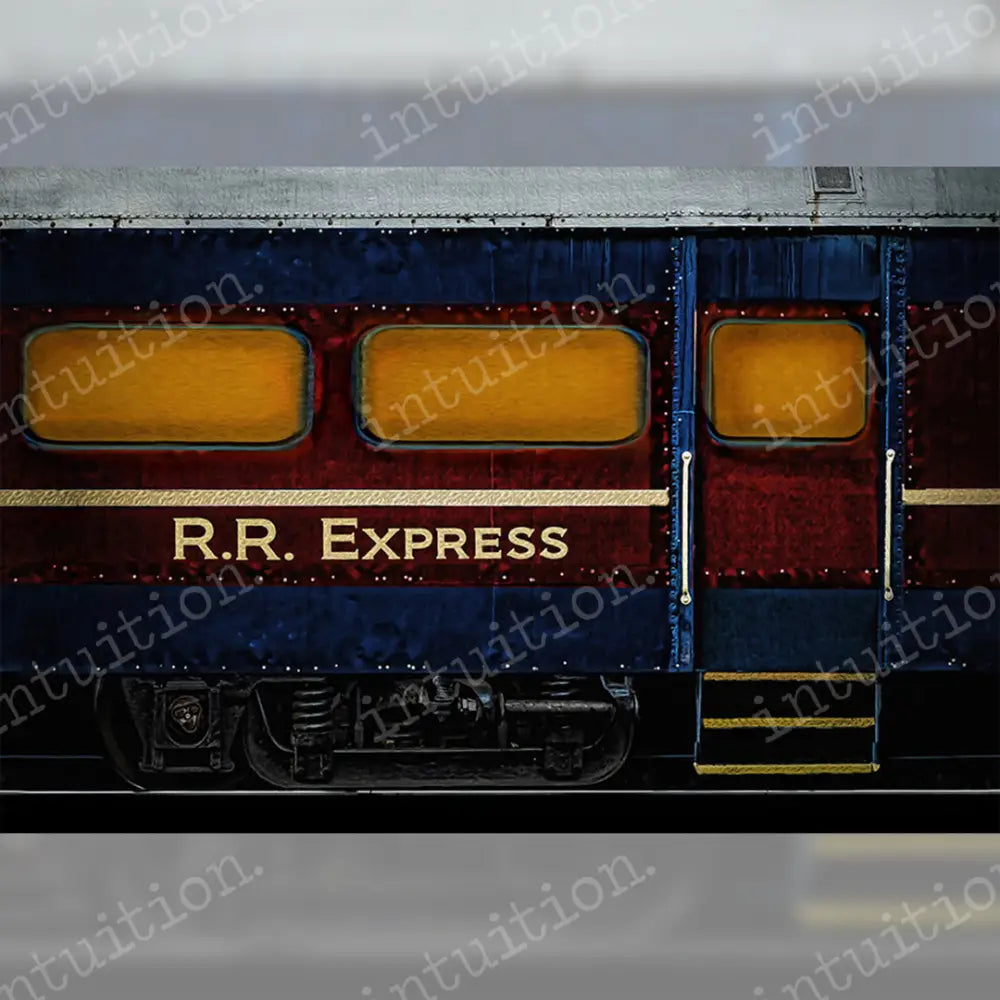 All Aboard Horizontal / Poly 60X44 Backdrop