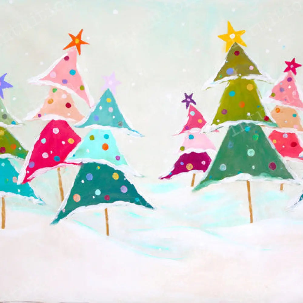Be Merry Canvas / 60X44 Backdrop