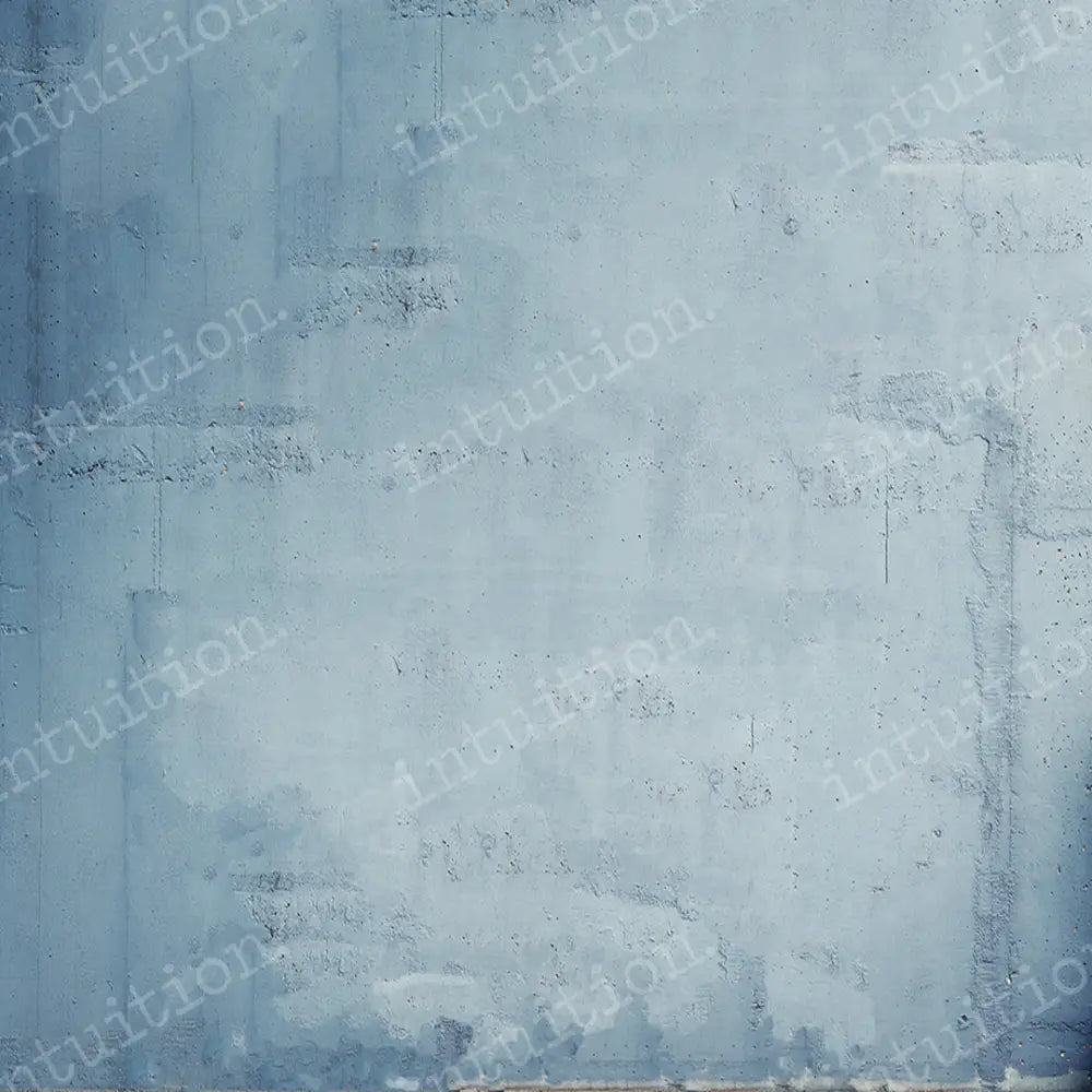 Blue Plaster Horizontal / Poly 60X44 Backdrop