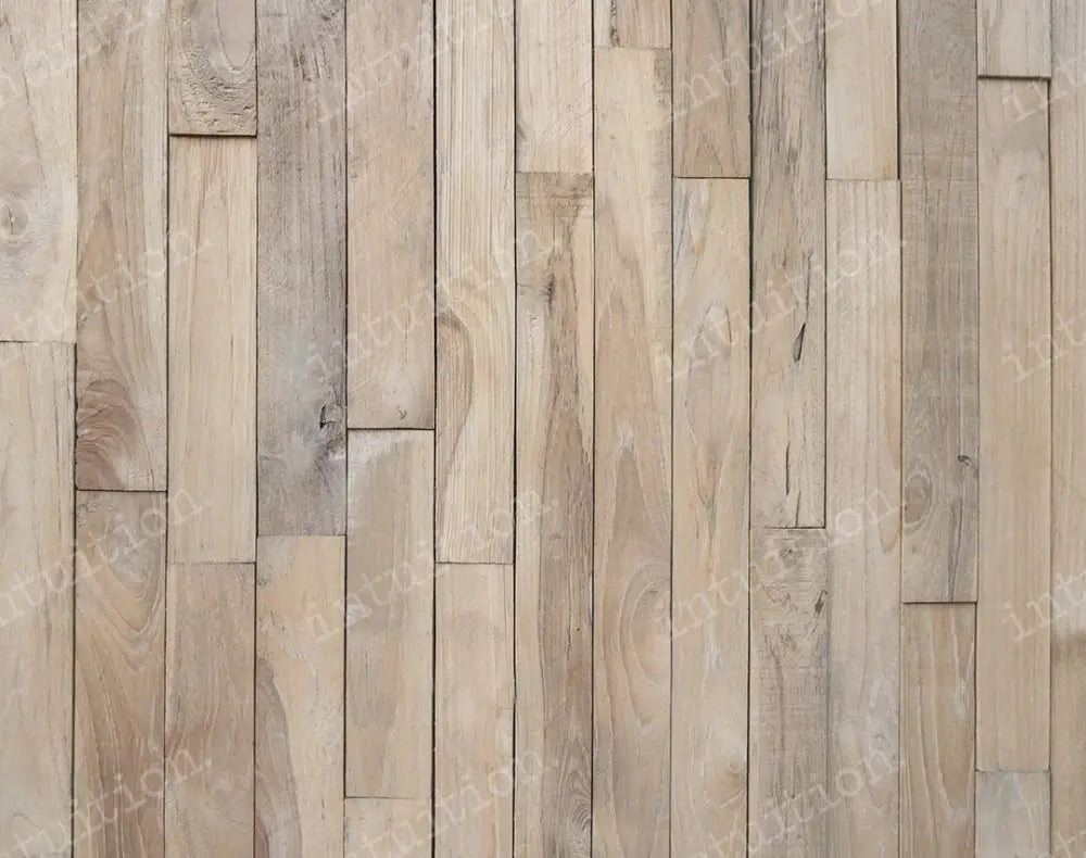 Boho Wood Mat Floor