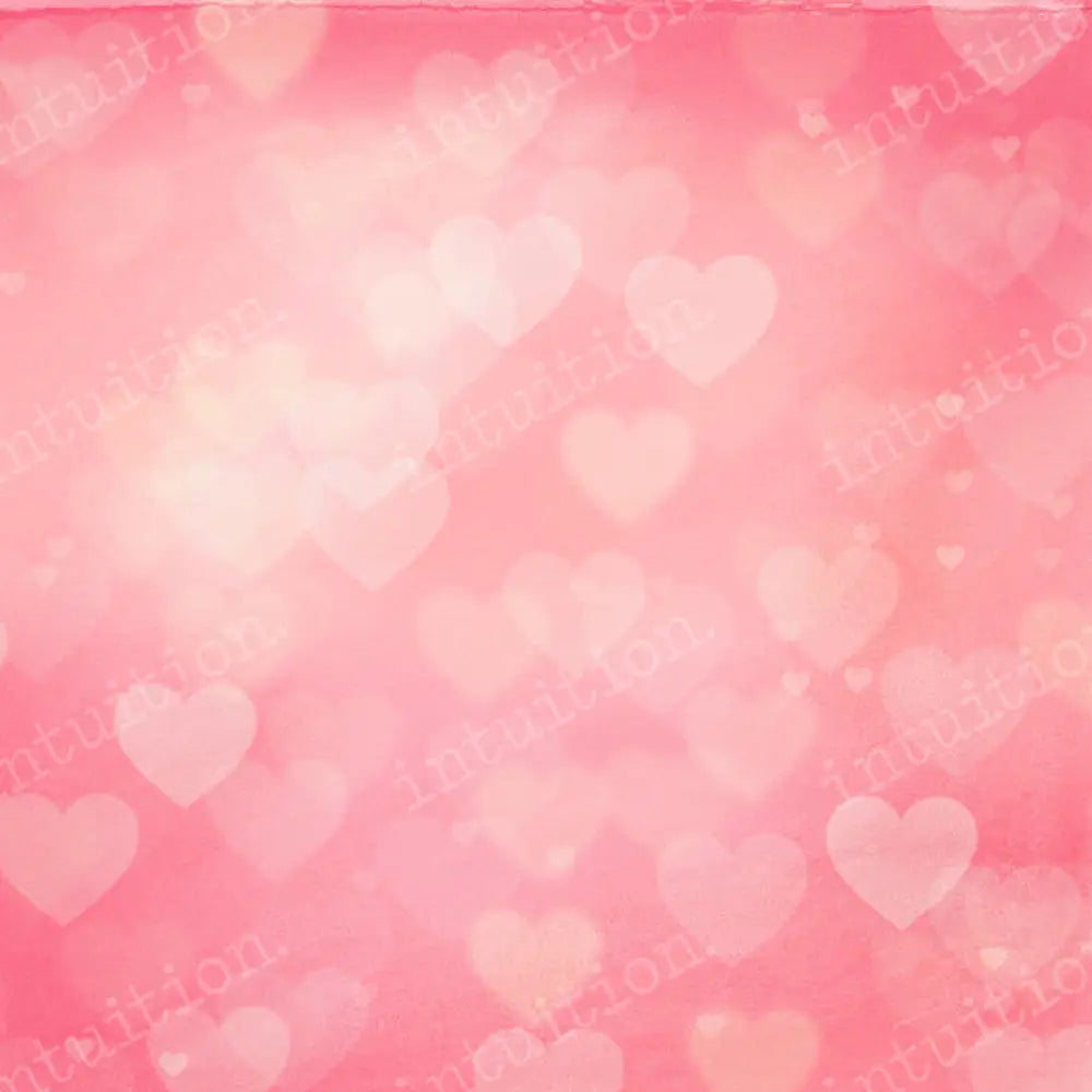 Bokeh Heart Poly / 60X44 Backdrop