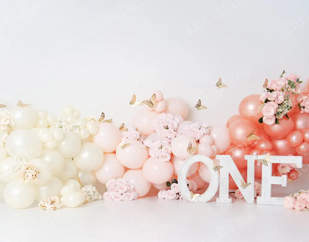 Butterfly Balloon Backdrop