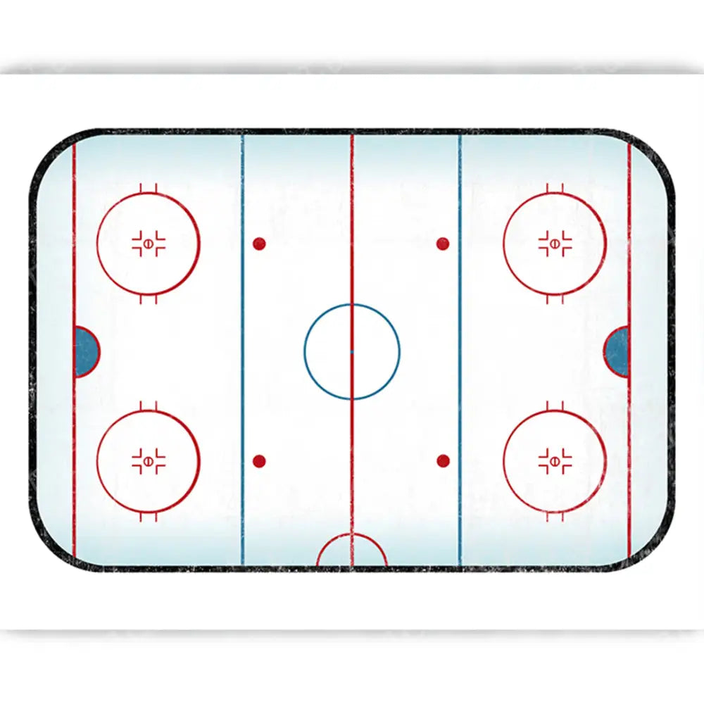 Caralee Case Sports- Slap Shot Horizontal / Poly 60X44 Backdrop