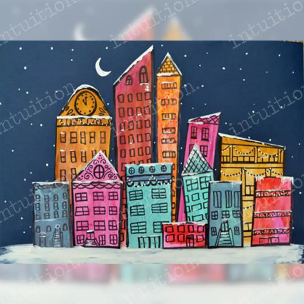 City Sidewalks Backdrop