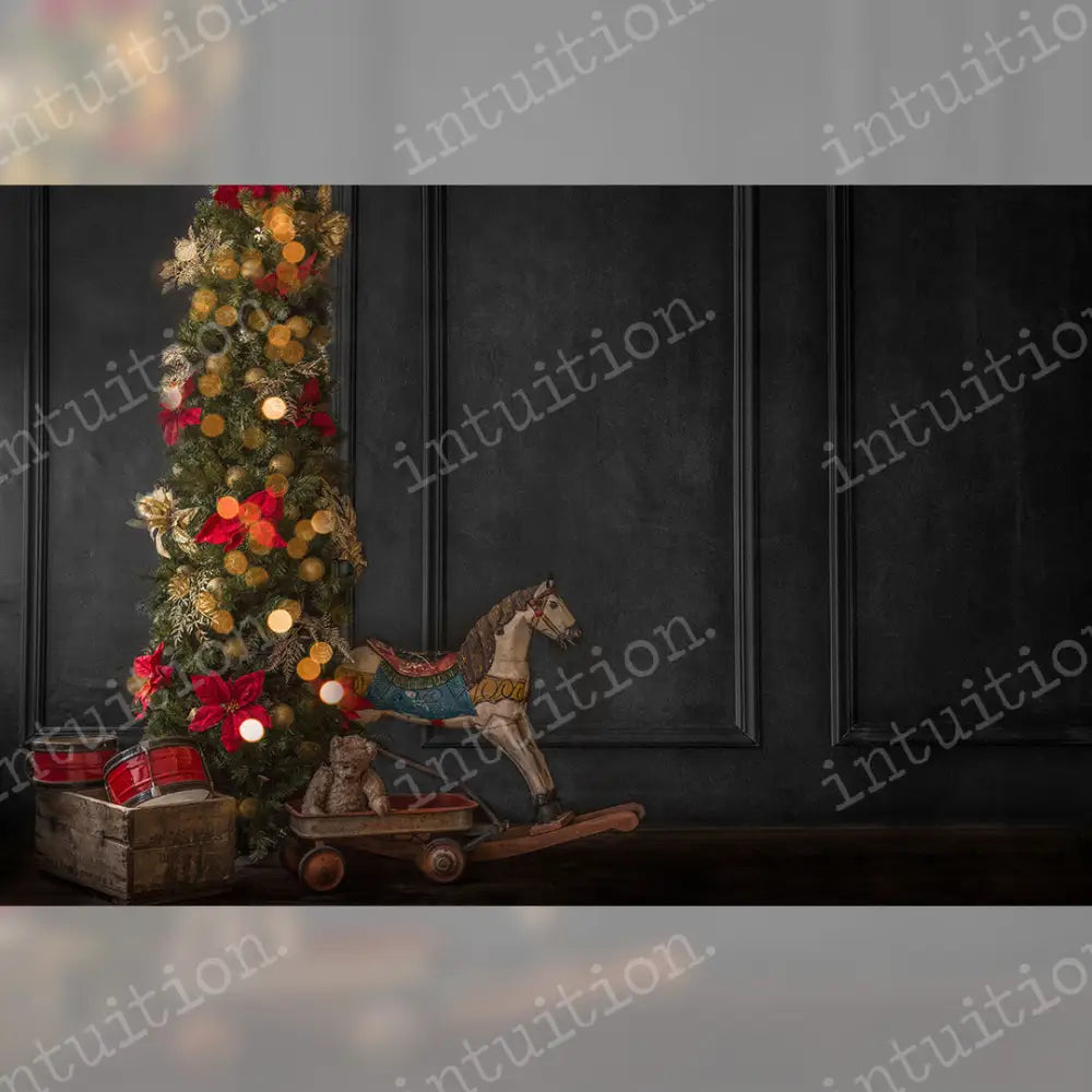 Classic Holiday 2 Horizontal / Poly 60X44 Backdrop