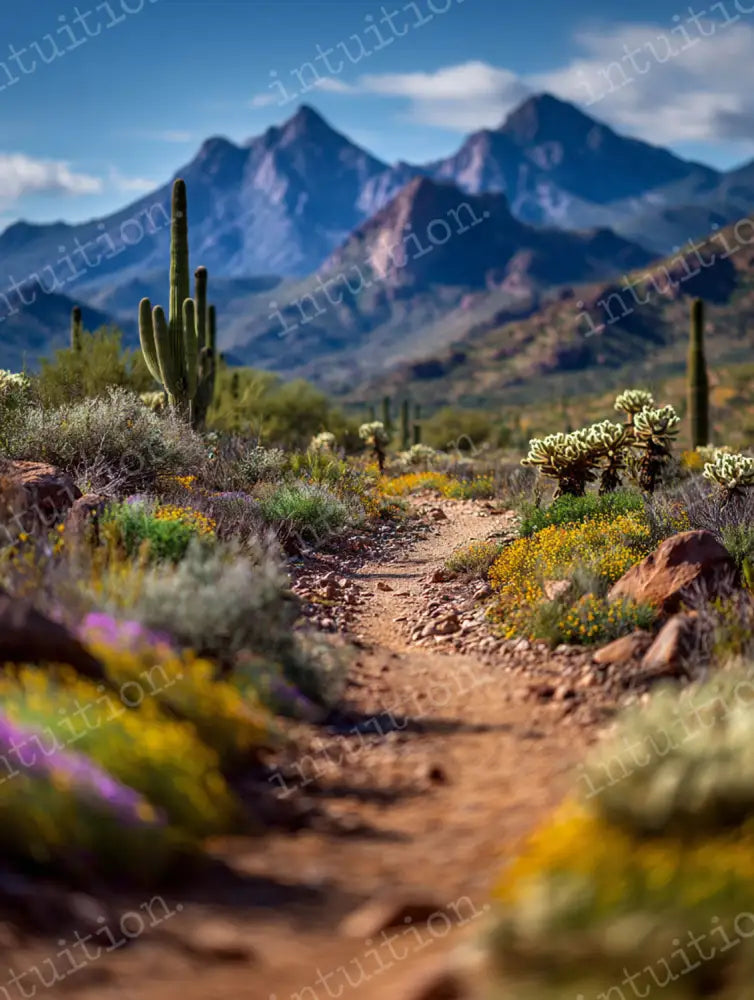 Coyote Trail Backdrop