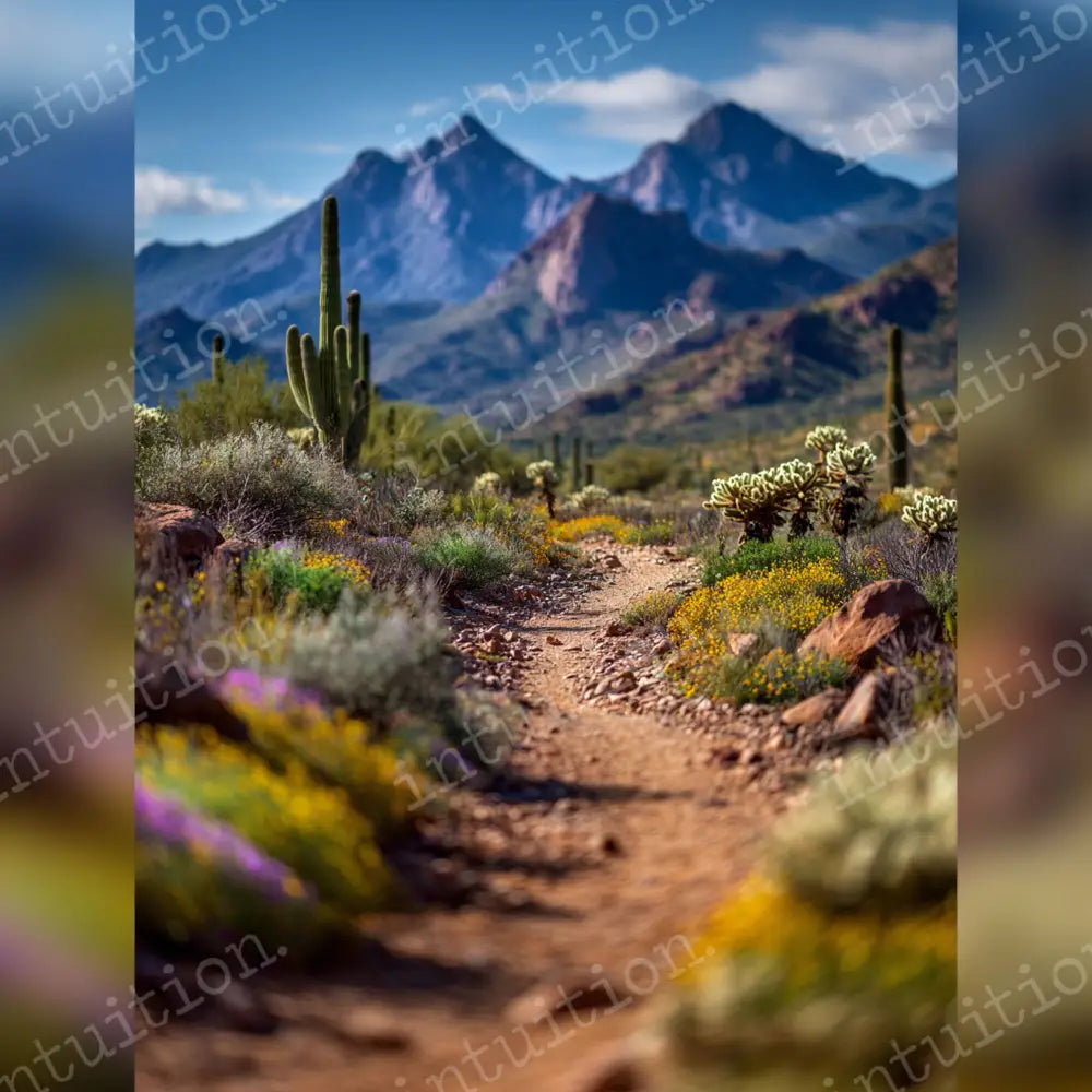 Coyote Trail Backdrop