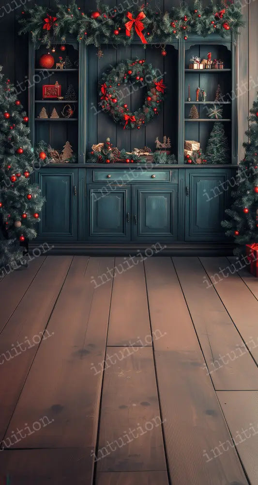 Cozy Christmas Backdrop