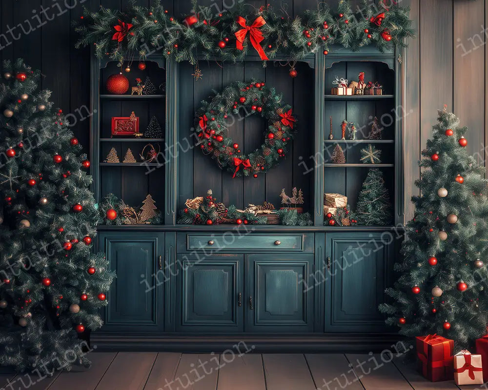 Cozy Christmas Backdrop