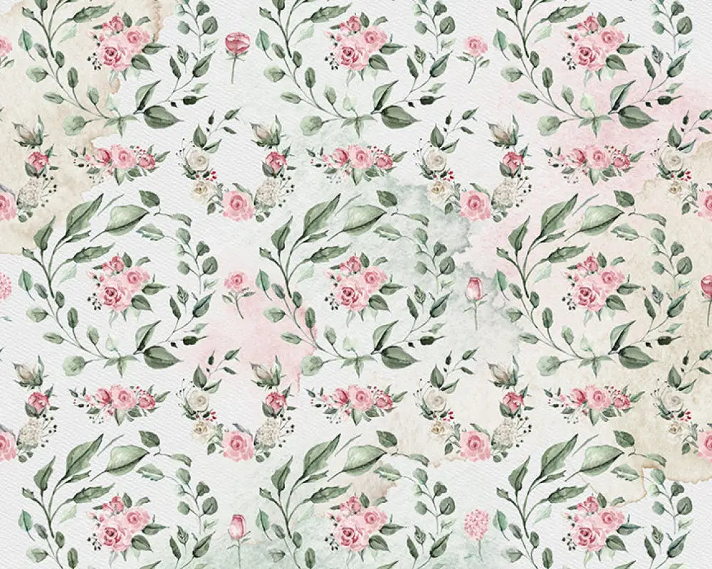 Cream Roses Backdrop