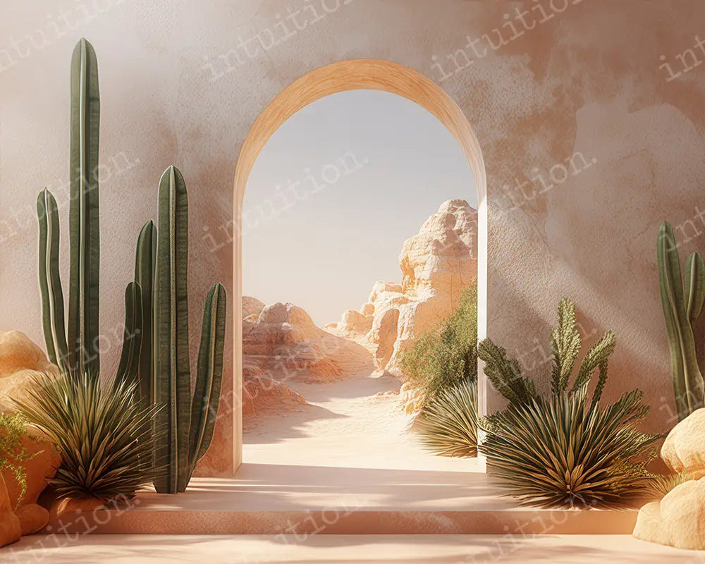 Desert Oasis Backdrop