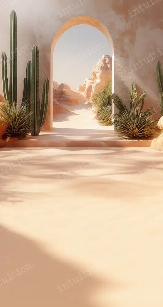 Desert Oasis Backdrop