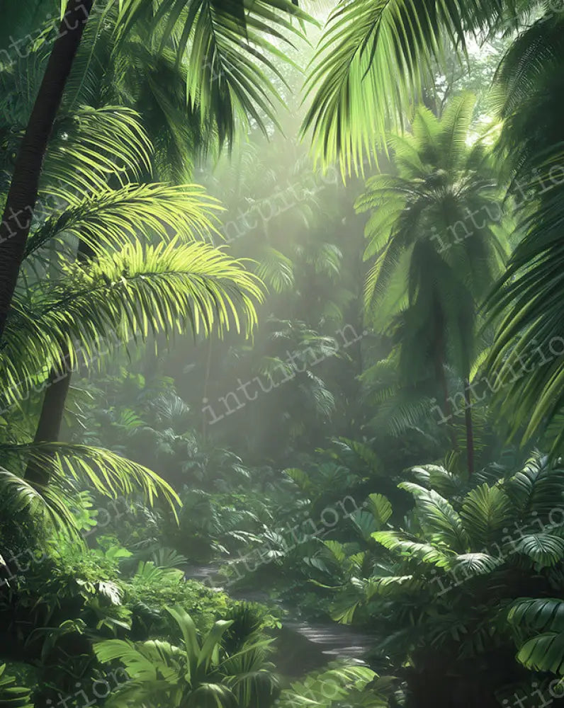 Enchanted Jungle Backdrop