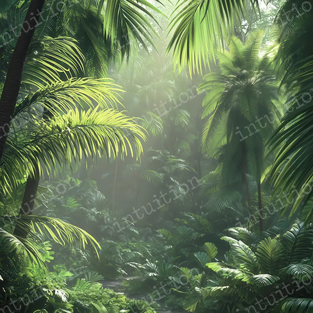 Enchanted Jungle Horizontal / Poly / 5x4 Backdrop