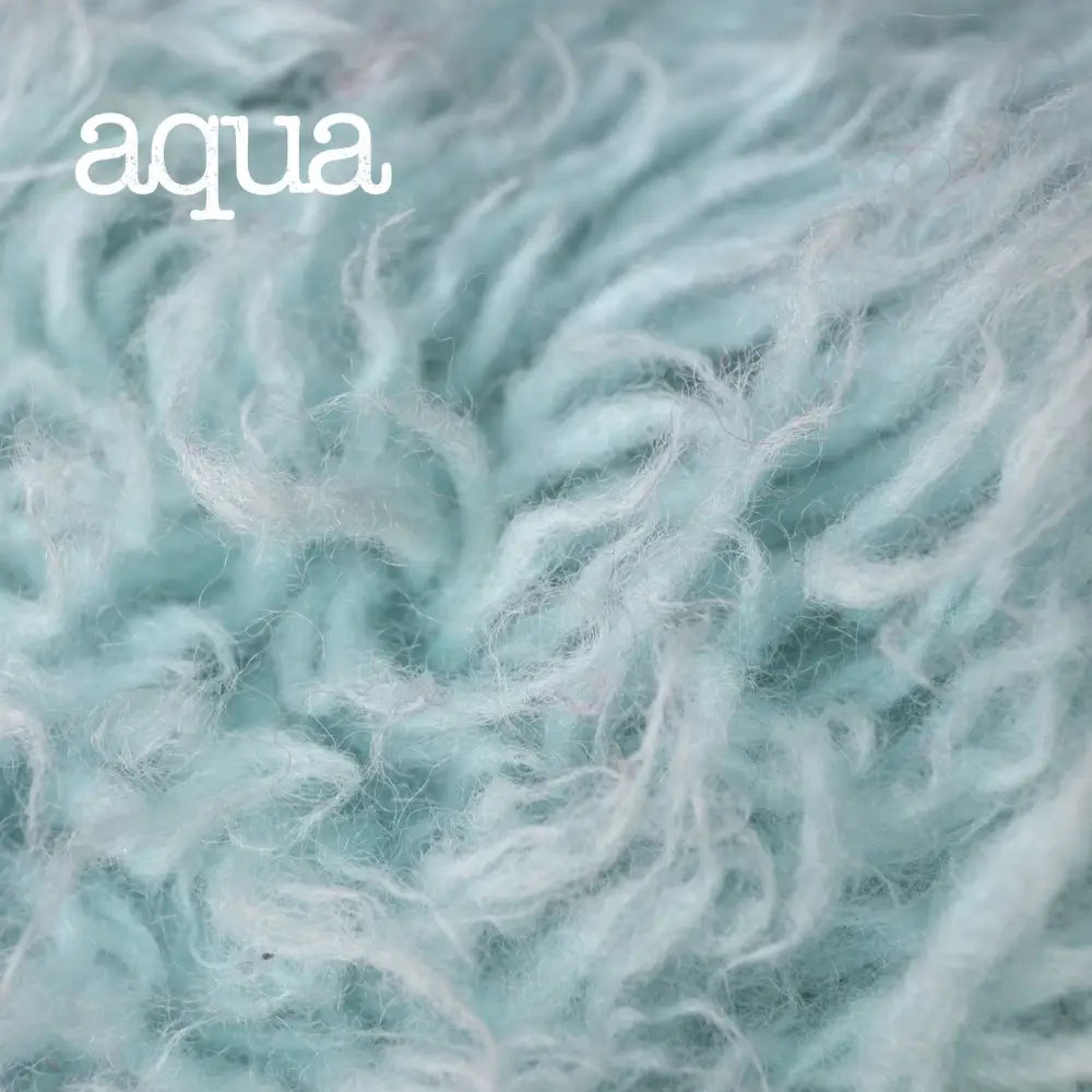 Flokati Rugs 2X4 / Aqua Sale