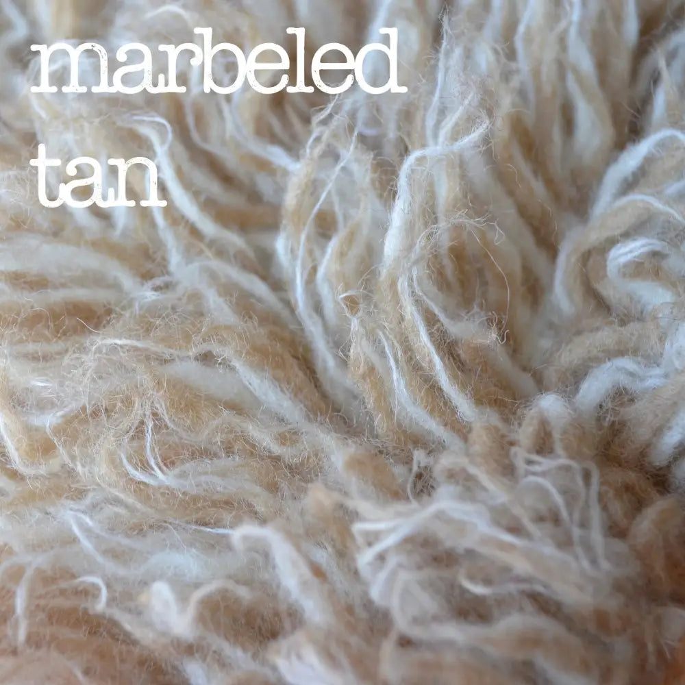 Flokati Rugs 2X4 / Marbeled Tan Sale