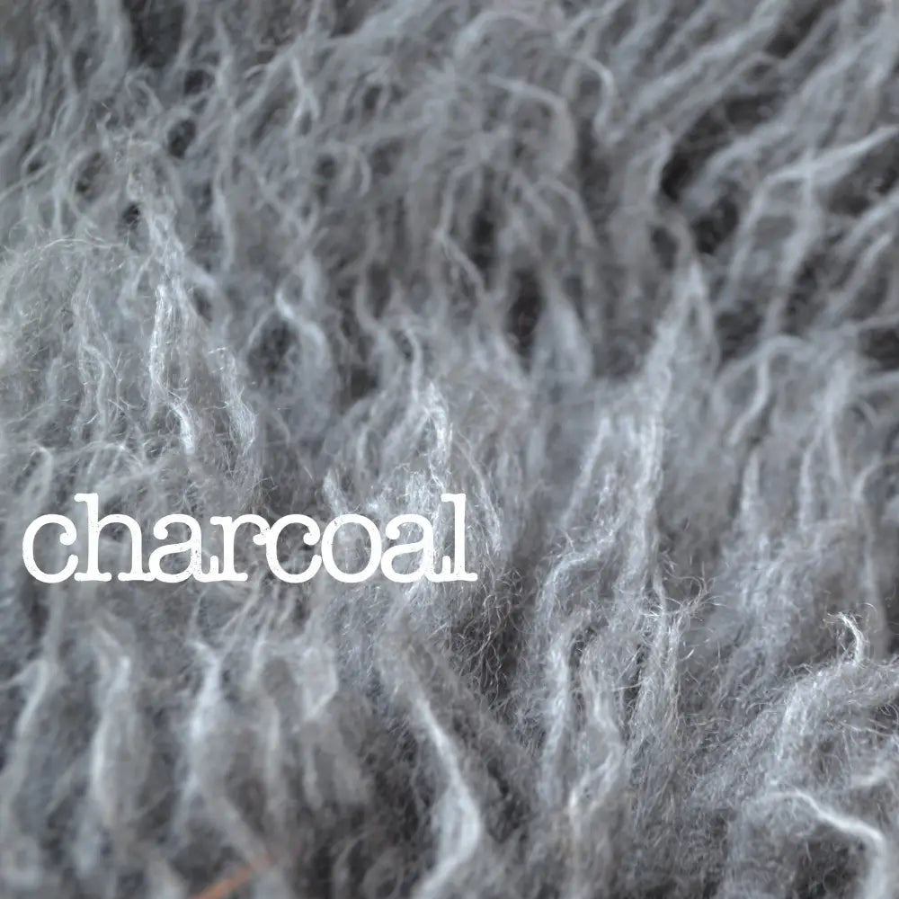 Flokati Rugs 2X4 / Charcoal Sale