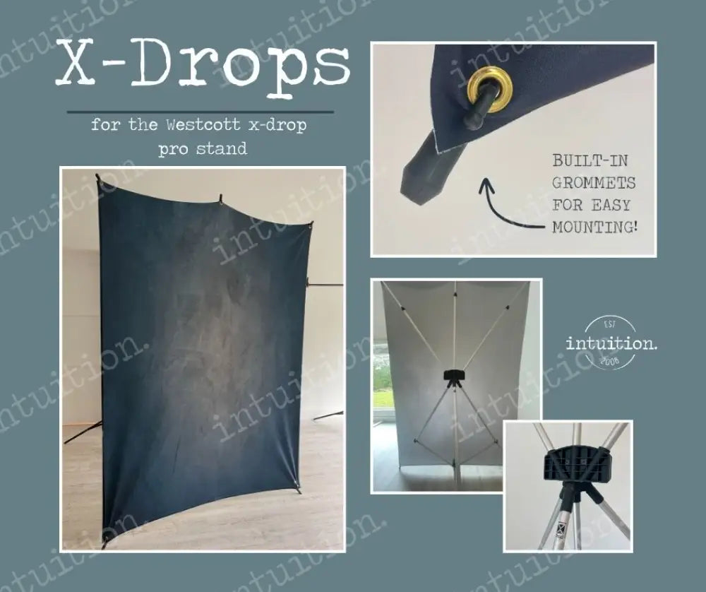 FREE SHIPPING (US ONLY)- 8x8 Fabric X-DROP:: Aragonite sale