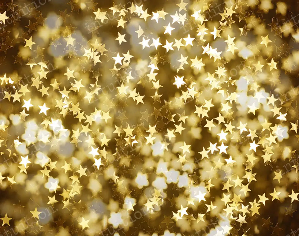 Gold Star Backdrop