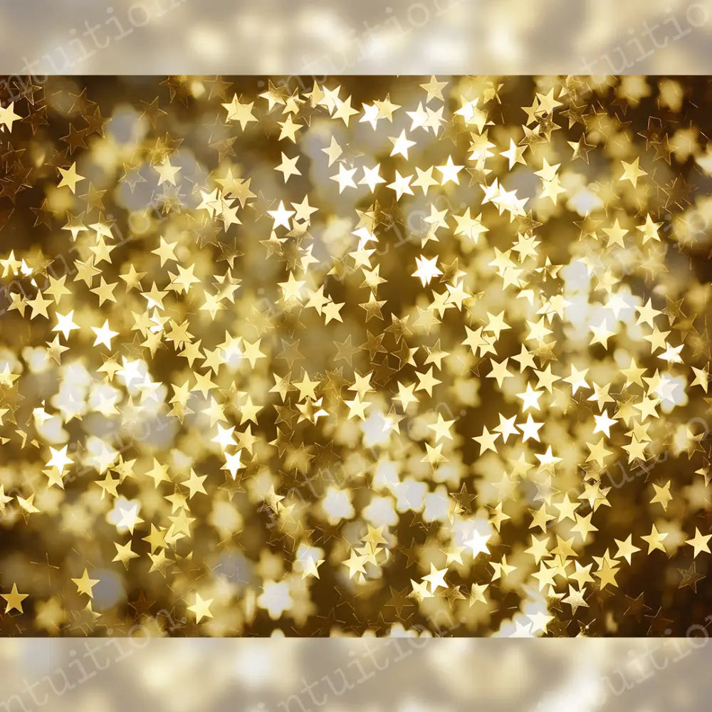 Gold Star - Photography Backdrop by Intuition Backgrounds