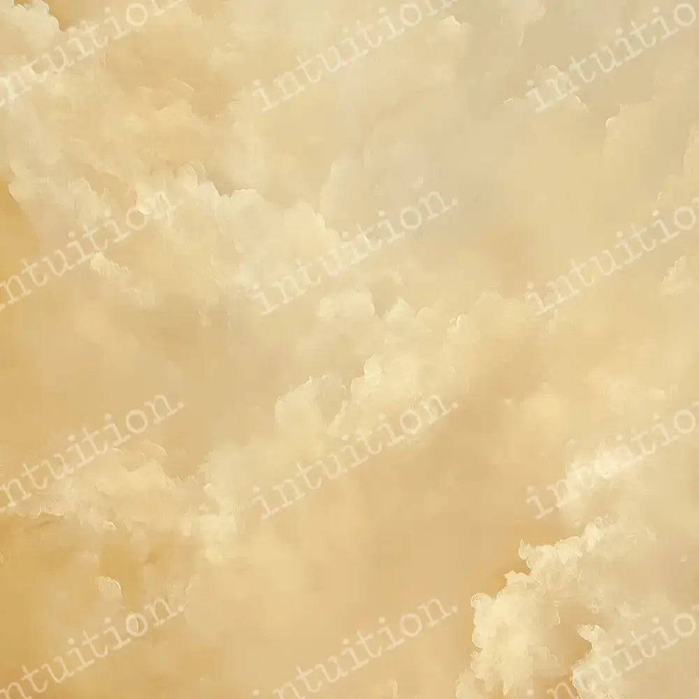 Yellow cloud backdrop for artistic portrait photography Hera Horizontal / Poly 5X4 Backdrop