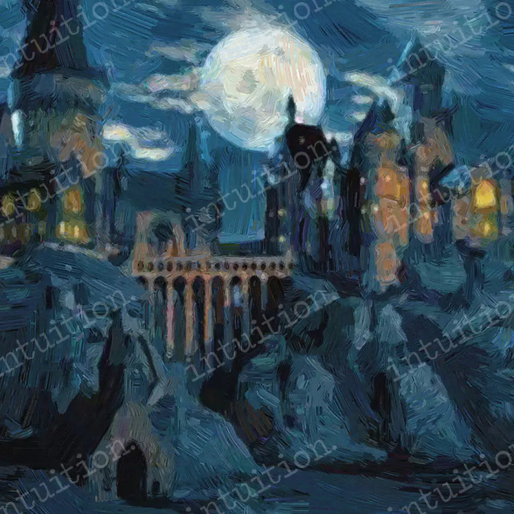 Hogwarts Horizontal / Poly 60X44 Backdrop