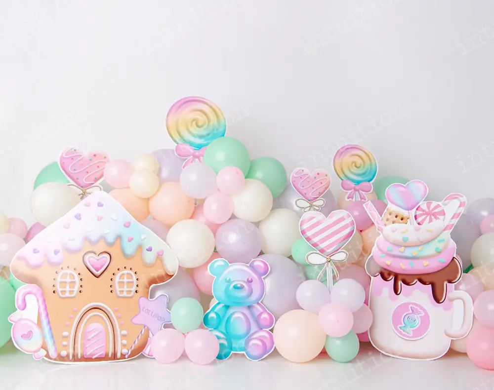 Land Of Candy Backdrop