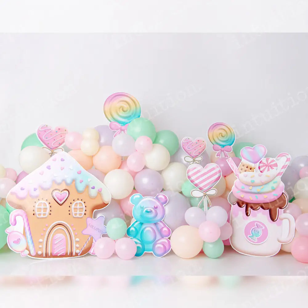 Land Of Candy Poly / 60X44 Backdrop