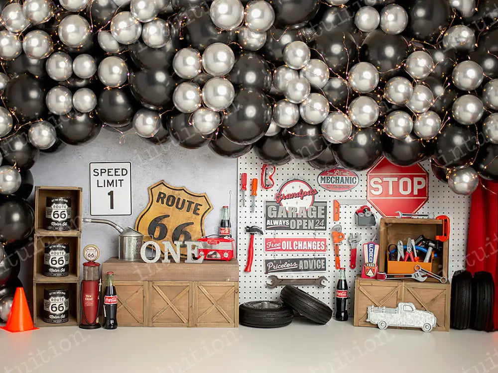 Lil Mechanic Backdrop