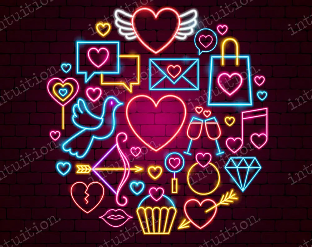 Love Me Backdrop