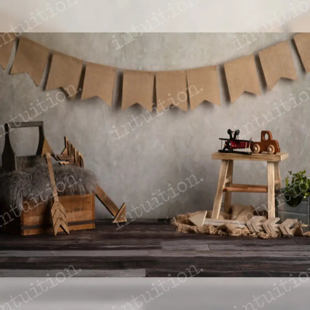 Lumber Party Horizontal / Poly 60X44 Backdrop