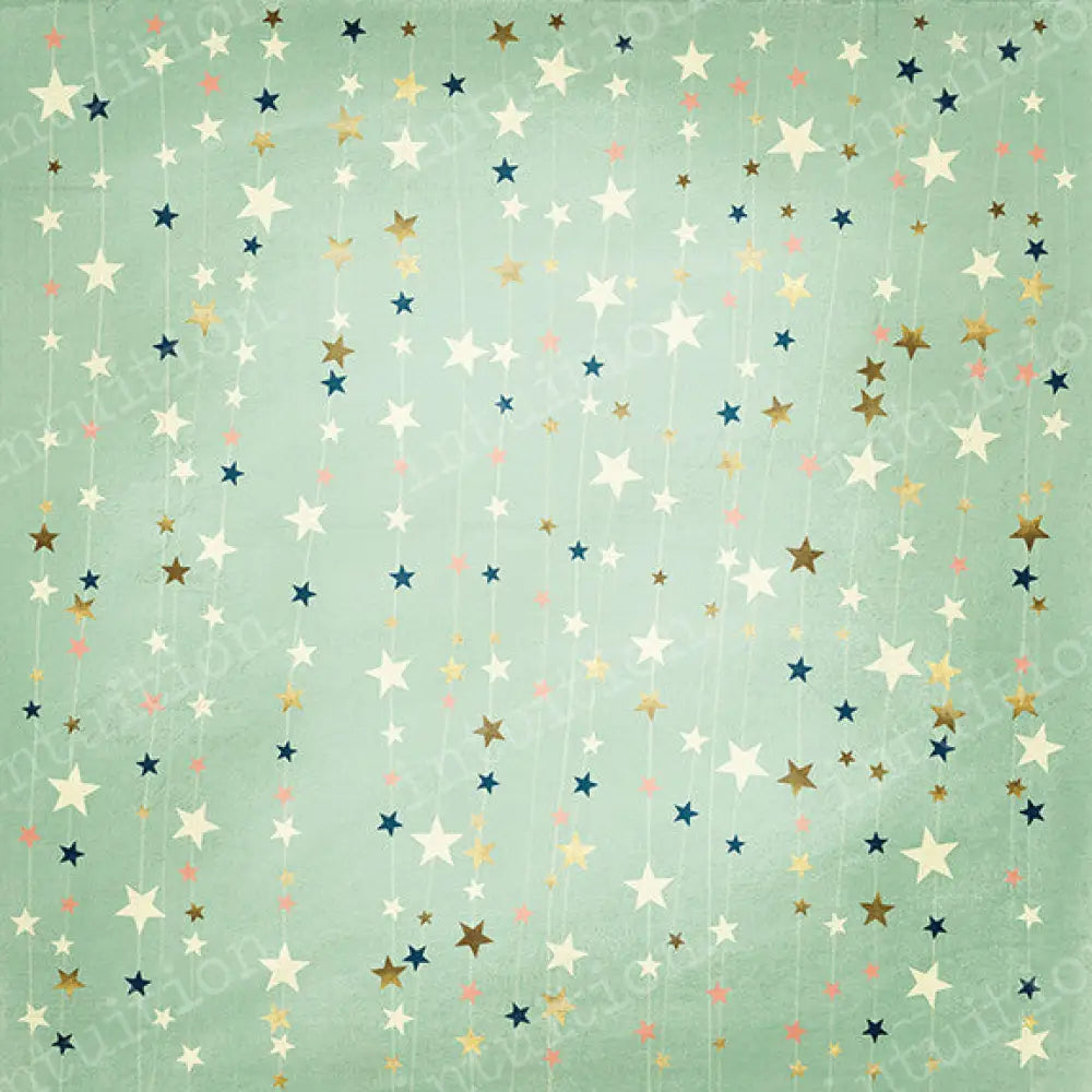 Magical Mint Poly / 60X44 Backdrop