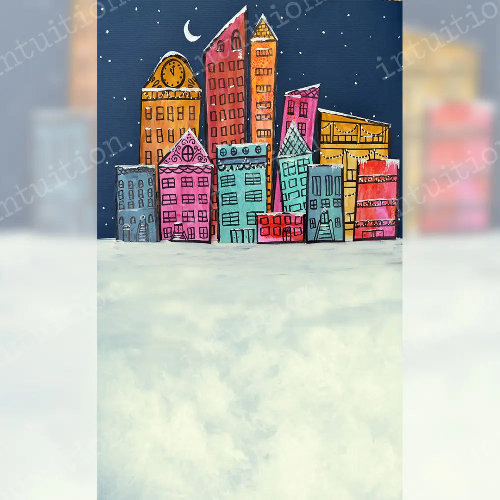 Mini Sweep - City Sidewalks Vertical / Dream Weave (3.5X6)