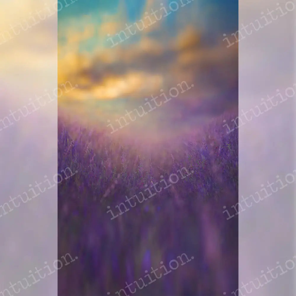 Mini Sweep - Fields Of Lavender Vertical / Dream Weave (3.5X6)