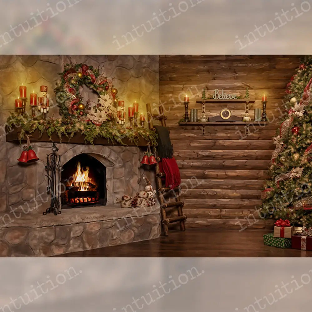 Mos-Cobble Full Horizontal / Canvas 15X8 Backdrop
