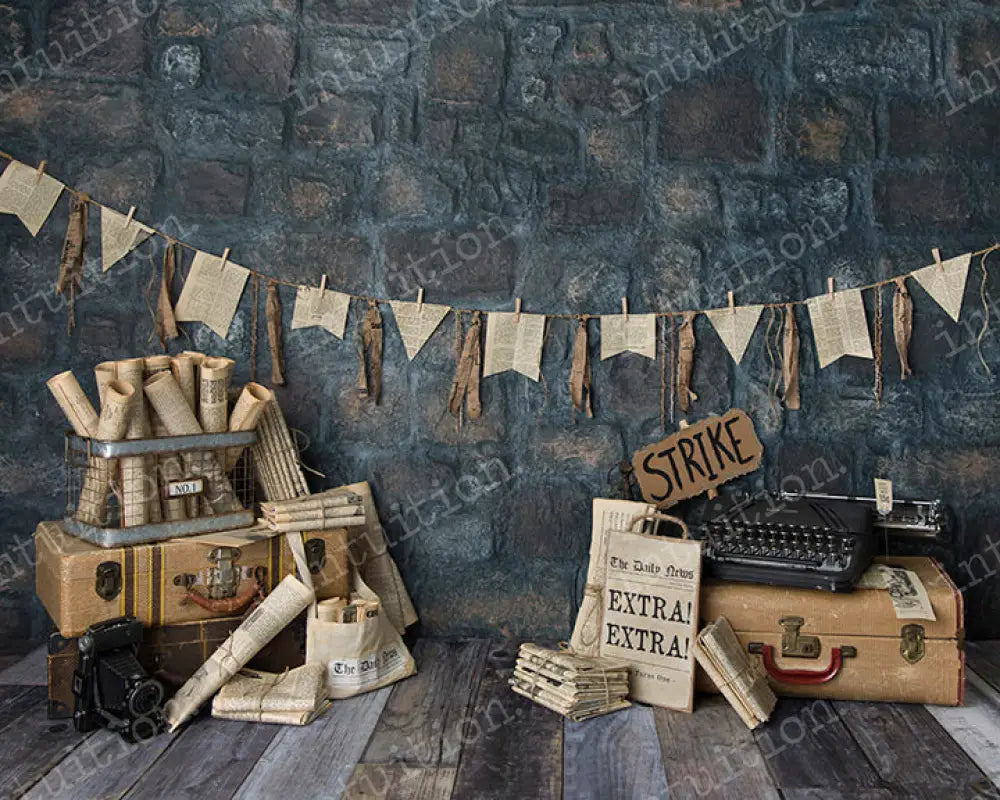 Newsboy Backdrop