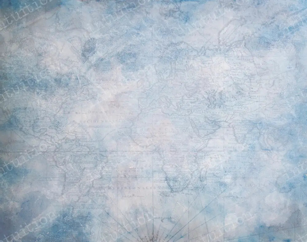 Ocean Map Backdrop