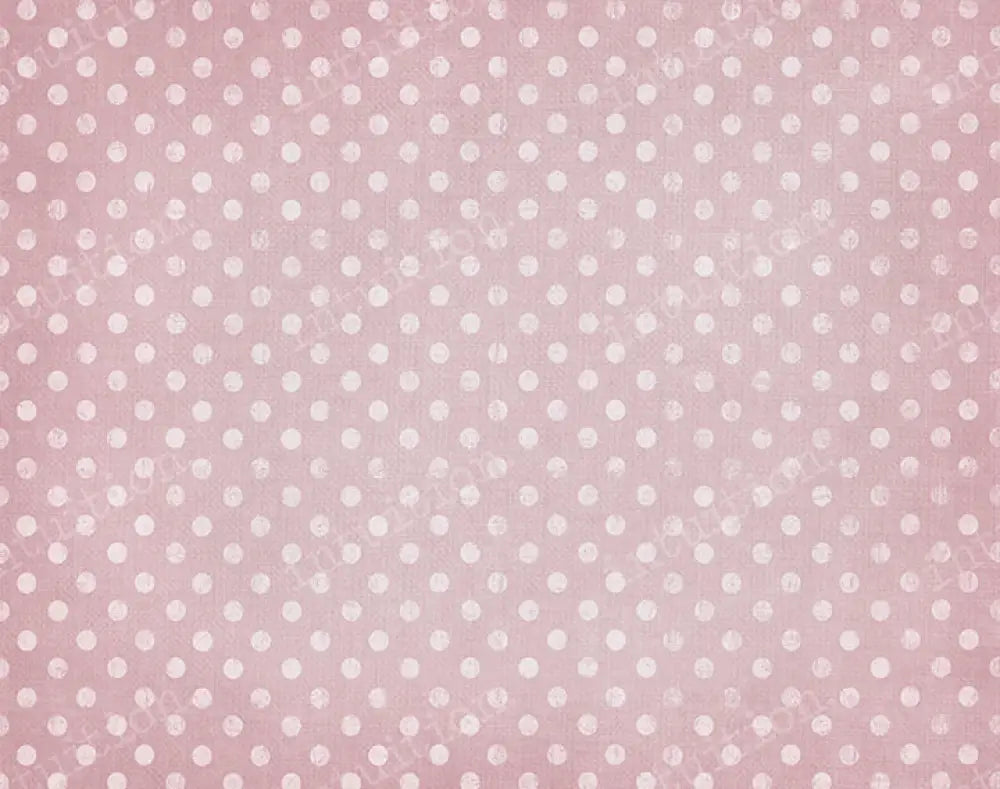 Perfectly Polka Dot - Dusty Pink Backdrop